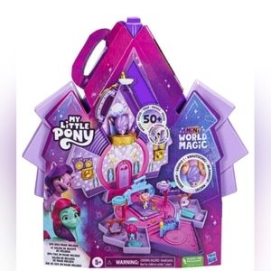 My Little Pony Mini World Magic Spa Day Mane Melody & 3 Exclusive Minis. New.